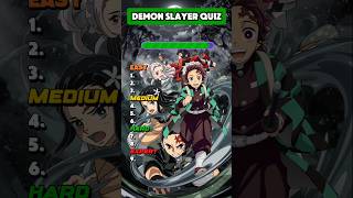 Demon Slayer Quiz Can You Named All The Characters quiz anime [upl. by Mcclimans]