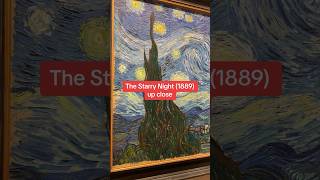 Up Close with The Starry Night 1889 by Van Gogh at MOMA  The Museum of Modern Art 2024 [upl. by Grassi]