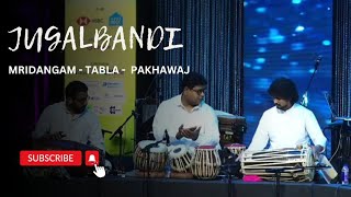 Pakhawaj  Tabla  Mridangam Jugalbandi CCRT Hyderabad [upl. by Atenek]