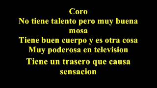 Willie Colon Talento de television Letra [upl. by Eivi386]