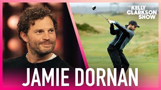 Jamie Dornan Is Embarrassed To Admit How Much He Loves His New Golf Bag [upl. by Danice710]