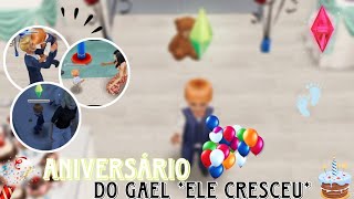 🎂Aniversário do Gaelele cresceuTHE SIMS FREEPLAY [upl. by Esialb]