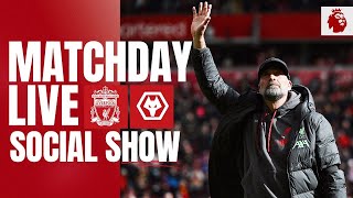 Matchday Live Liverpool vs Wolves  Premier League Final Day buildup at Anfield [upl. by Nelleeus580]