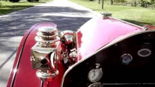 1912 StoddardDayton Model 48 Running amp Driving [upl. by Nemlaz]