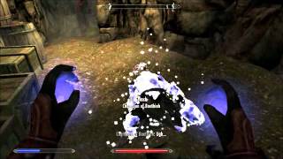 Knifepoint Mine Walkthrough  Skyrim [upl. by Budge]