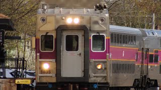 Keolis 880 exits the layover Stoughton [upl. by Eizus191]