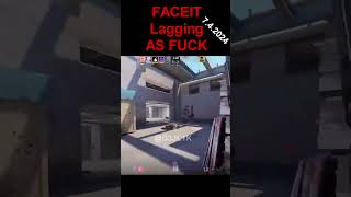 FACEIT LAGING csgo gaming gamer faceit counterstrike [upl. by Theron]