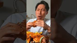 6KG Fried Tandoori Chicken Sandwich Challenge foodchallenge [upl. by Neisa760]