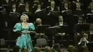 Gruberova sings Bel raggio by Rossini in concert 1990 [upl. by Hairabez592]