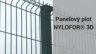 Oplotenie pozemku panelom NYLOFOR 3D [upl. by Walther137]