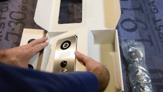 Unboxing Doorbird D101S IP Video Door Station StratoSilver Edition [upl. by Targett26]