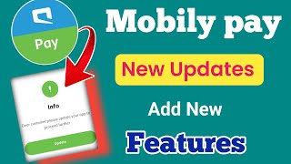 Mobily pay New update  add new features  mobily pay today  mobily pay [upl. by Lemhar679]