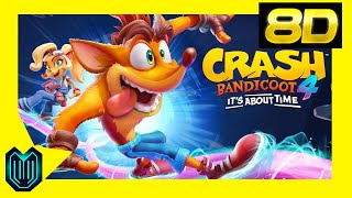 Crash Bandicoot 4 Its About Time  Música para Jugar Crash SPEEDRUN – 8D MUSIC 2023 [upl. by Roy275]