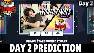 Brawl Stars World Finals 2024  Day 2 Prediction bswf24 brawlstars [upl. by Majka]