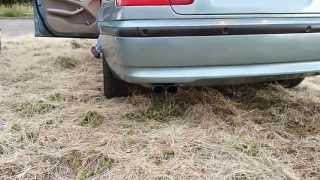 Bmw e46 320i Stock Exhaust [upl. by Ahsini]