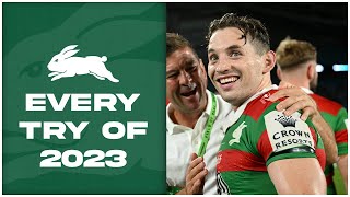 Every South Sydney Rabbitohs try of the 2023 season  NRL [upl. by Acinom]