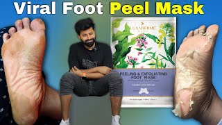 Must Watch Before Buying Viral Foot Peel Mask  Shadhik Azeez [upl. by Adaline624]