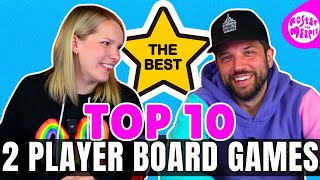 Top 10 Two Player Board Games [upl. by Ialocin48]