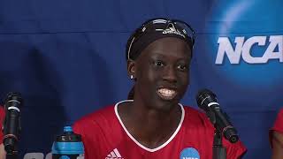 Louisville Volleyball NCAA Round 1 Postgame Press Conference [upl. by Ecyar9]