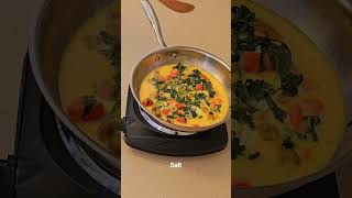 Mediterranean Scramble Delight Quick amp Healthy Breakfast Recipehealthy breakfast youtubeshorts [upl. by Silver]