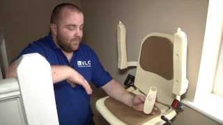 Superglide 120 User Guide by Versatile Lift Company Stairlift Installation Maintenance North West [upl. by Ydnerb23]