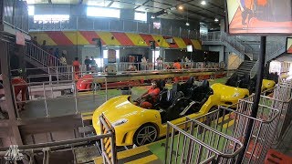 Fiorano GT Challenge  Ferrari World Abu Dhabi  Maurer Rides  Multi LSM Launch Coaster [upl. by Odnalro]