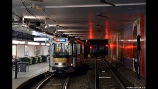 MIVB Brussels Hoofdstelijk Gewest Traject BN PCC 77007800 7814 Tram Lijn 39 Montgomery BanEik [upl. by Rainer]