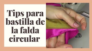 Tips Para Hacer Bastilla En Falda Circular  Jazmín Gastelúm [upl. by Patricio63]