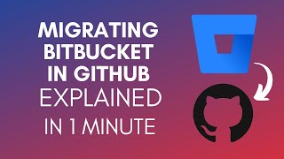 How To Migrate Bitbucket To GitHub 2024 [upl. by Ecirtnas90]