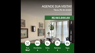 Apartamento de 150m² na TijucaRJ [upl. by Aryamo296]