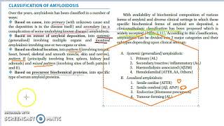 Pathology 066 f Amyloidosis Types [upl. by Anemij]