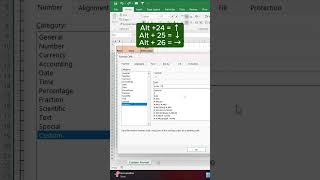 Custom Format in Excel😎 microsoft [upl. by Fira]