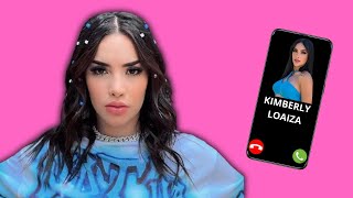 Llamada a Kimberly Loaiza 💜🥰 Ella quiere decirte algo kimberlyloaiza kimberly llamadasfalsas [upl. by Greenman]