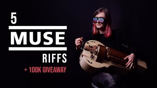 5 Muse riffs on hurdy gurdy [upl. by Rhiamon]