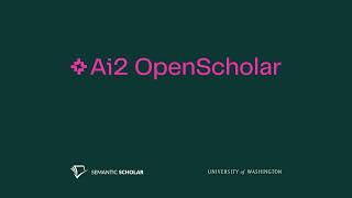 Ai2 OpenScholar Demo [upl. by Geminian962]