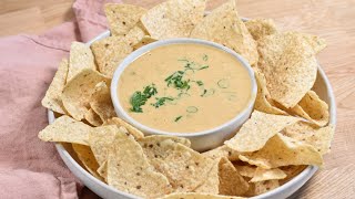 Smoky White Queso Dip Recipe [upl. by Laurence232]