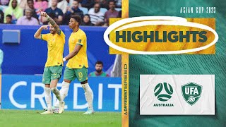 Australia v Uzbekistan  Highlights  AFC Asian Cup 2023 [upl. by Laurent]