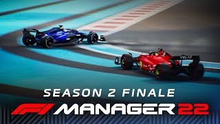 F1 MANAGER 22 CAREER SEASON 2 FINALE [upl. by Odnomra]