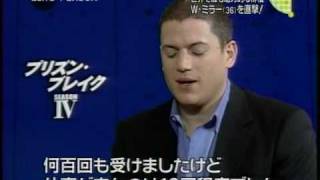 Wentworth Miller INTERVIEW in Japan [upl. by Eikcin]