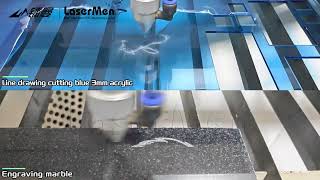 LaserMen LM90601 80W CO2 Laser Machine for Engraving and Cutting co2lasermachine co2laser [upl. by Kamat82]