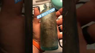 New Hutchinson bottle dug yesterday Found bottle digging in Pittsburgh Enterprise Water Company [upl. by Onitrof]