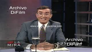 Mario Firmenich discurso de arrepentimiento en television 1995 [upl. by Erlina]