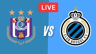 Club Brugge vs Anderlecht Live Scores  Belgische Pro League  2024 [upl. by Conroy991]