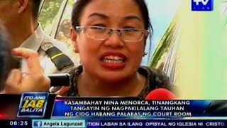 Kasambahay nina Menorca tinangkang tangayin ng nagpakilalang tauhan ng CIDG [upl. by Hgierb333]