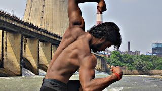 Home training series 🥷  hard body training martialartist youtube [upl. by Tekcirc990]