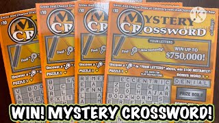 WIN MYSTERY CROSSWORD CA Scratchers [upl. by Auop516]