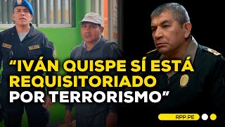 Zanabria Detención de Iván Quispe no fue por error de la PNP ni de Santiváñez NETRPP  ENTREVISTA [upl. by Rehpotsrihc]