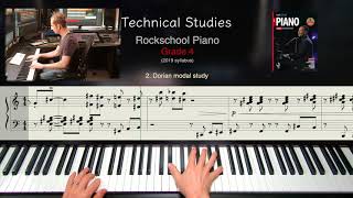 Rockschool Piano Grade 4 Technical Studies 2019 Syllabus [upl. by Nabal751]