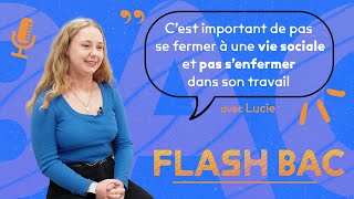 quotCest important de ne pas senfermer dans son travailquot FLASH BAC n°5 [upl. by Trudnak]