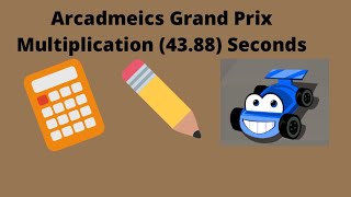 Arcademics Skill Builders Grand Prix Multiplication 4388 Second Run No Hack GTGFezz [upl. by Silver]